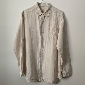 Tommy Bahama Relax Linen Long Sleeve Button Down Shirt